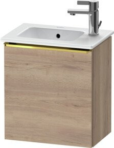 Duravit Waschtischunterschrank D-Neo in Braun, B: 41 cm, T: 27,4 cm, H: 44 cm - Bild 1