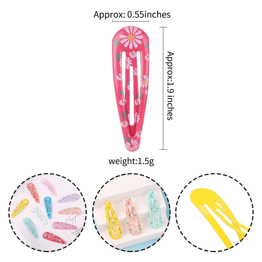 HAHAYL Haarspangen Candy Farben, 10er-Set, Kinder - Bild 1