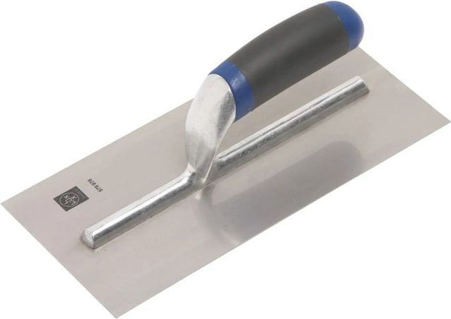 LUX-TOOLS Glättekelle Professional aus rostfreiem Edelstahl in Silber - Bild 1