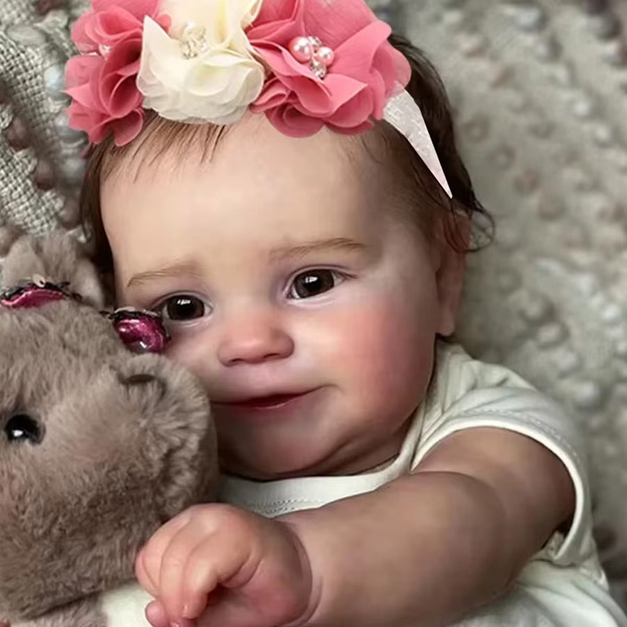 JOYORA Fashion Reborn-Puppe, Plüsch / Textil, Bunt / Mehrfarbig - Bild 4