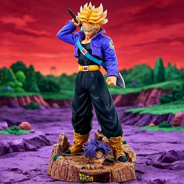 Bandai Dragon Ball Z Super Saiyan Trunks Figur, PVC-Modell Statue, Bunt / Mehrfarbig - Bild 1