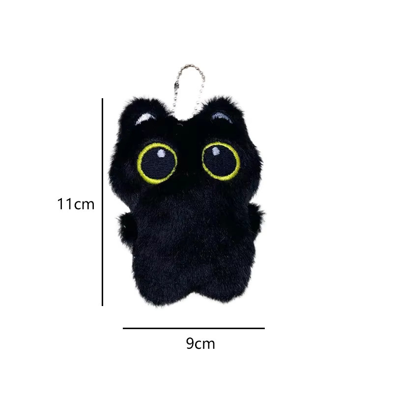 NANCY TINO Schlüsselanhänger Schwarze Katze, Unisex - Bild 3