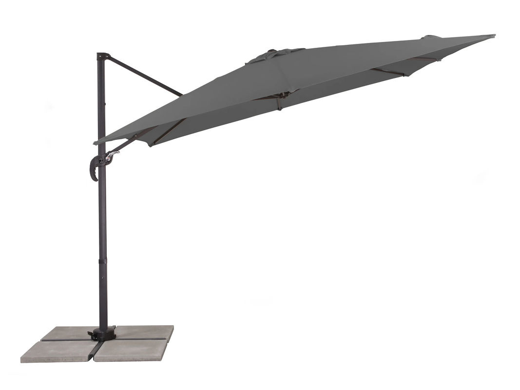 SCHNEIDER Valencia Grande Sonnenschirm in Anthrazit, B/T: 280 x 280 cm - Bild 3