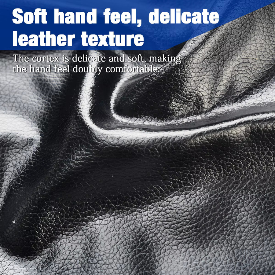 Vielseitiges Leder-Reparaturband in Schwarz für Sofa, Autositze, Handtaschen und Kleidung - Bild 2