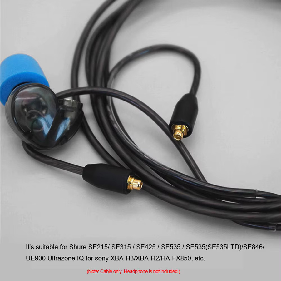 Dodocool MMCX Ersatzkabel für In-Ear Kopfhörer mit 3,5 mm Klinkenstecker für Shure und Sony - Bild 2