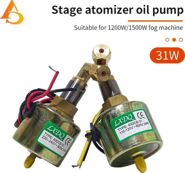 Ölpumpe 40DCB für Nebelmaschinen mit 31 W und 220 V für Bühnenbeleuchtung und Raucheffekte - Bild 1