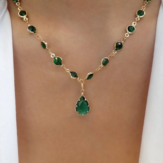 bls-miracle Halskette, Regenbogen Kristall, Zirkon, Damen - Bild 1