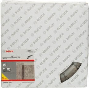 Bosch Diamanttrennscheibe Standard für Beton, Durchmesser: 230 mm, Bohrung: 22,23 mm, Set mit 10 Stück - Bild 2