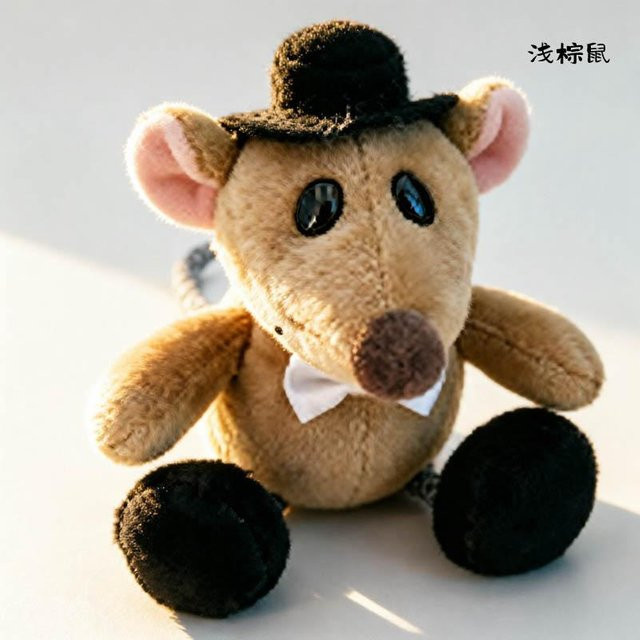 Yiran Health & Beauty Mäuse-Plüschtier, Plüschtierpuppe, 10cm, Bunt / Mehrfarbig - Bild 1