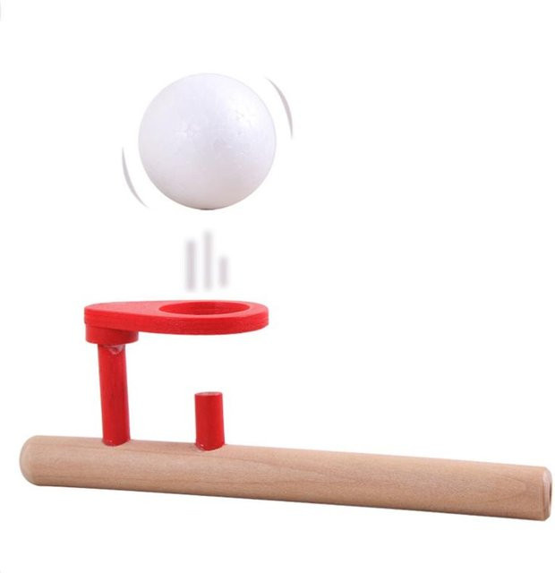 First Pipettengebläse-Ballspiel Lernspielzeug aus Holz - Bild 1