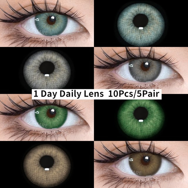 Eye share Tageslinsen farbig, 10 Stück - Bild 1