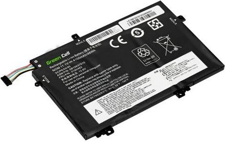 Green Cell Notebook-Akku GC-LE168 für Lenovo, 10.8V, 4100 mAh, Schwarz - Bild 1