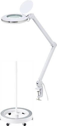 TOOLCRAFT LED Lupenleuchte mit 60 SMD LEDs, 1.75x Vergrößerung, weißes Rundstativ, Durchmesser: 12,7 cm - Bild 1