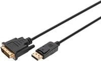Digitus DisplayPort auf DVI-D Adapterkabel Schwarz, Länge: 3,00 m - Bild 2