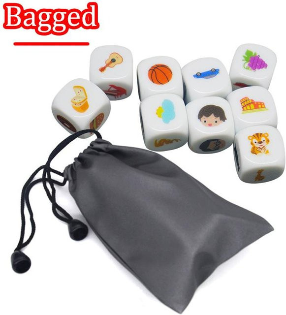 Binchi Fitness Kinder Puzzle Spiel Geschichte Würfel, Lernspielzeug, ab 3 Jahre - Bild 1