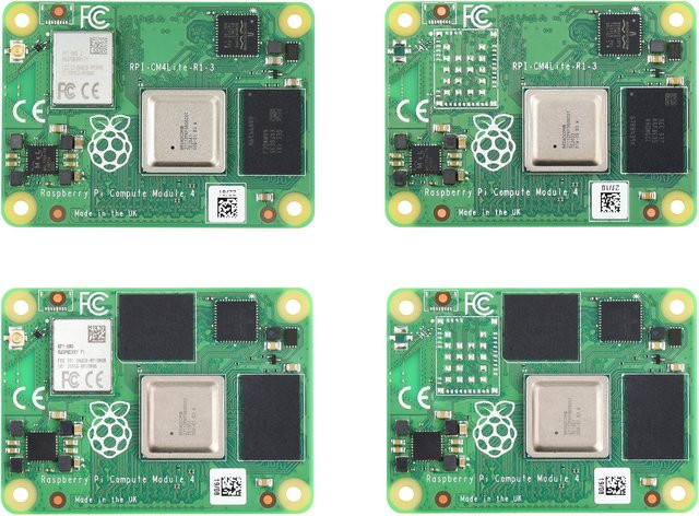 Raspberry Pi Compute Module 4 mit eMMC und Wireless in Grün - Bild 1