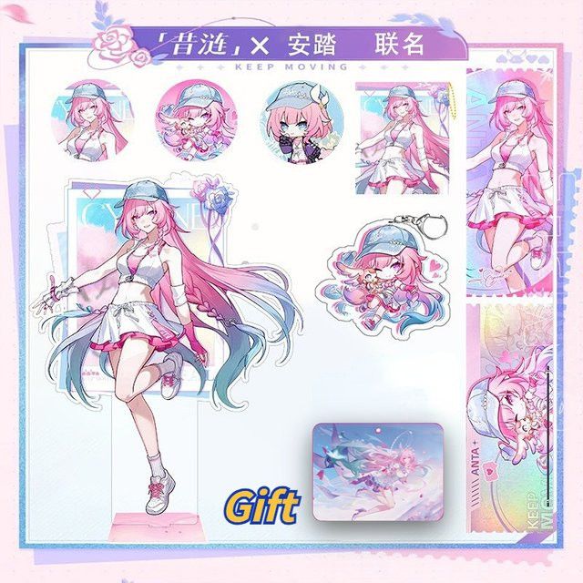 Honkai Star Rail X ANTA Sport Cyrene Acryl Figur Stand Demiurge PhiLia090 Multicolor Schreibtisch Dekoration - Bild 1