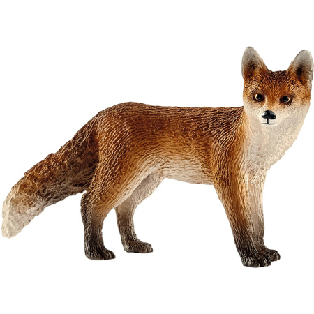 Schleich Wild Life Fuchs Spielfigur in Rot