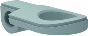 Gesipa Eye Aufhänger grau RAL 7040 - Bild 1