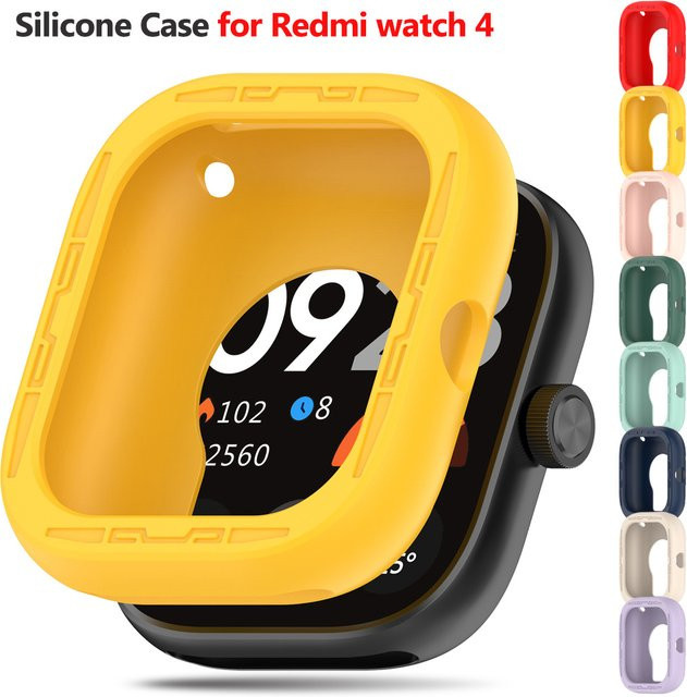 Geekthink Schutzhülle für Xiaomi Redmi Uhr 4, Silikon, Petrol, Unisex - Bild 1