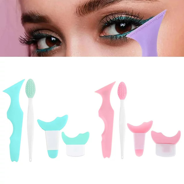 CNKESS Augen Make-Up Werkzeug Set, 4 Teile, Damen - Bild 1