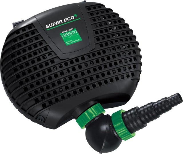 Wagner Green Super Eco+ 5000 Bachlaufpumpe mit 22 Watt, 5 m³/h und 3,0 m Hmax - Bild 1