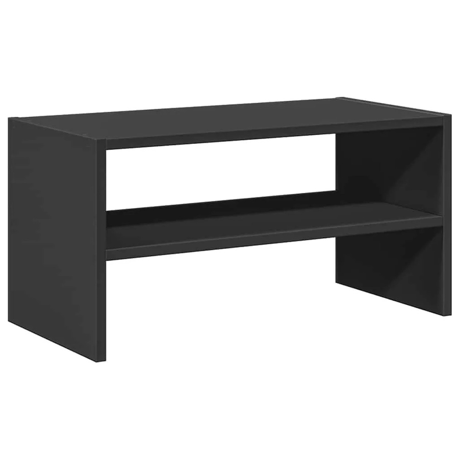 vidaXL Schuhregal stapelbar in Schwarzer Eiche, B/T/H: 60 x 30 x 30,5 cm - Bild 2