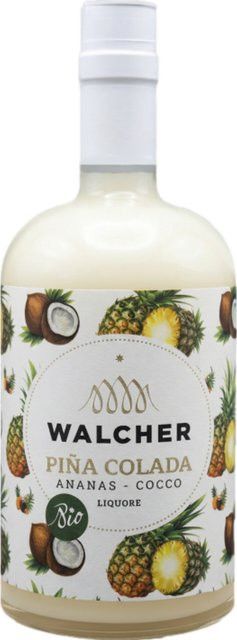 Walcher Biostilla Piña Colada Likör, Italien, 15 % Vol., 0,7 l - Bild 1