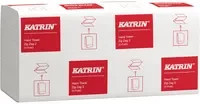 Katrin Z-Falthandtücher Weiß 2-lagig 4000 Stück Handy-Pack - Bild 1