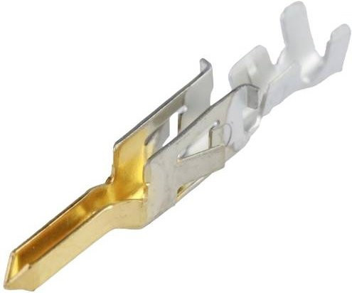 Molex Minifit Jr Stecker Kontaktmale aus Messing mit Goldbeschichtung 39000075 - Bild 1