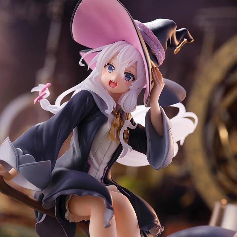 Fashnics Anime Actionfigur Die wandernde Hexe Die Reise von Elaina aus PVC, Multicolor, Höhe: 20 cm - Bild 6