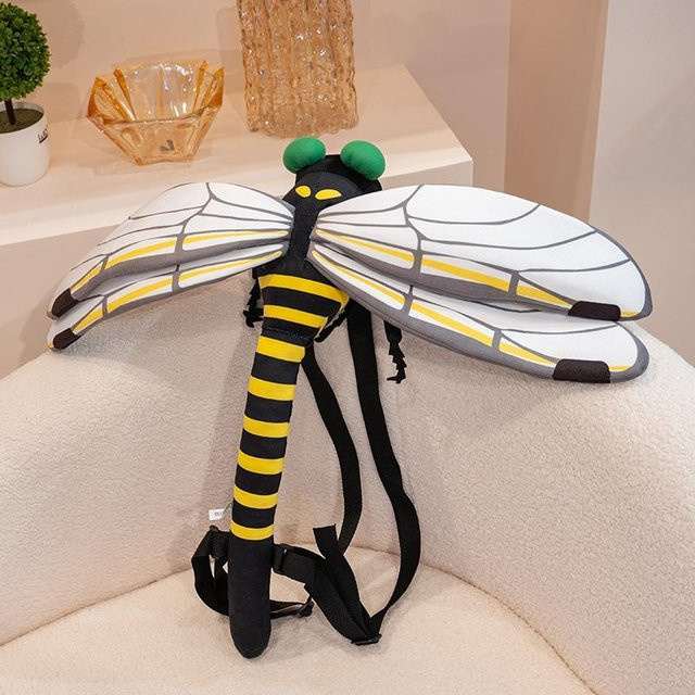 Libelle Plüschtier, Stofftier, 45cm-55cm, ab 14 Jahren - Bild 1