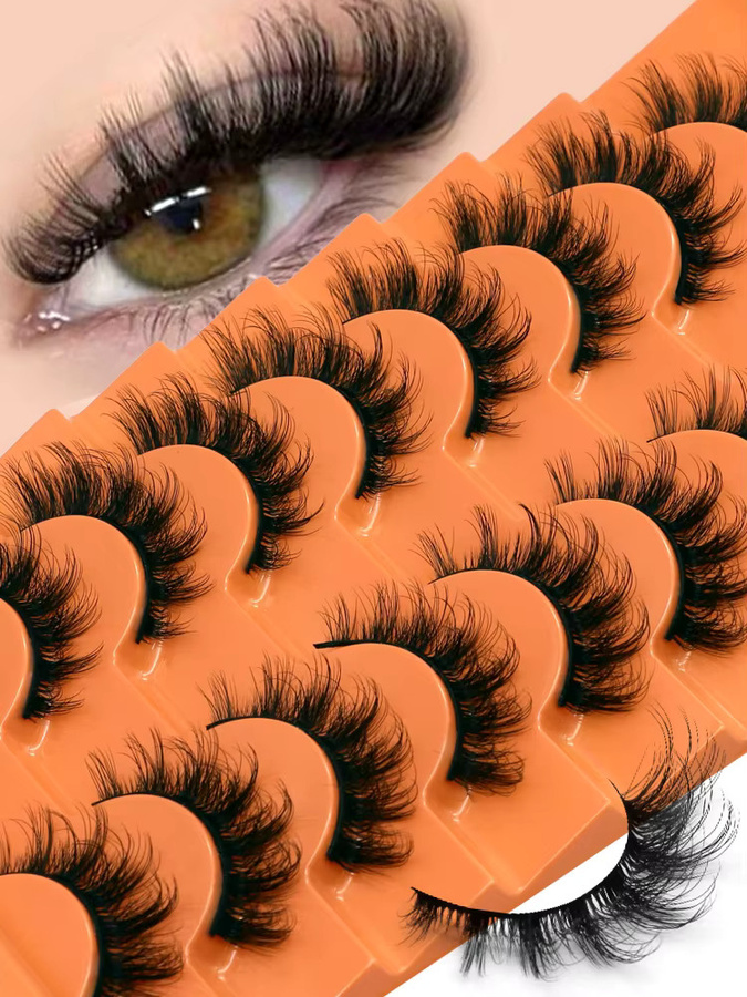 Veltrinay 3D-Nerzwimpern, Vollstreifen-Wimpern - Bild 7
