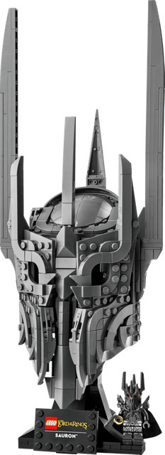 LEGO Icons Der Herr der Ringe Saurons Helm 11373 Schwarz - Bild 3