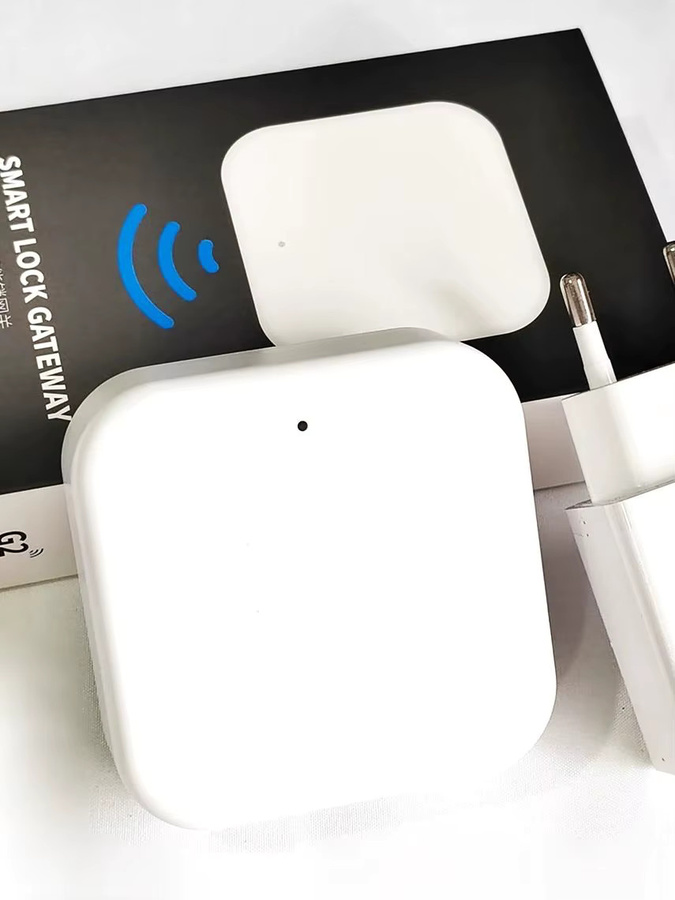 TTLOCK G2 G3 WLAN-Gateway für Smart-Türschlösser mit Bluetooth und RJ45-Ethernet in Weiß - Bild 2