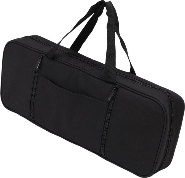 Stoßfeste Tastaturtasche von KONNWEI als Reisekoffer in Schwarz - Bild 1