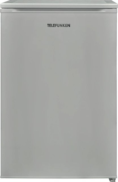 Telefunken Vollraumkühlschrank C-135-100-S, freistehend, Silber, 135 Liter mit Gemüsefach - Bild 1