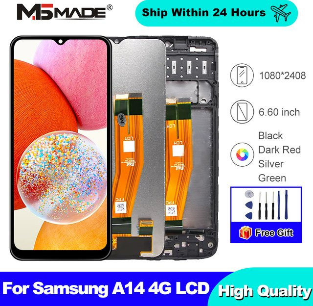 CHOICE LCD Display Touchscreen Digitizer für Samsung Galaxy A14 4G LTE in Schwarz - Bild 1