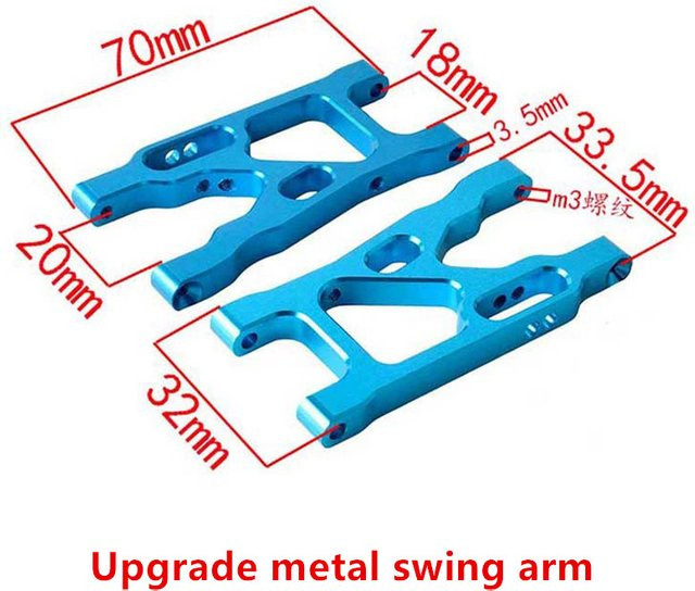 WLtoys K949-09 Original linker und rechter Schwingarm, Upgrade-Metallschwingarm - Bild 1