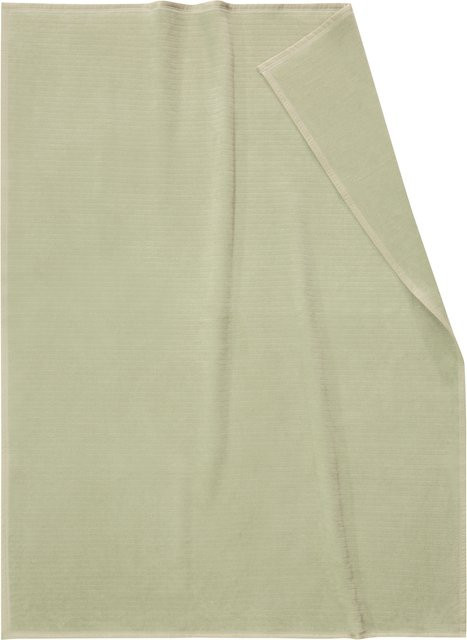 Biederlack Wohndecke New Look in Beige mit modernem geometrischem Design - Bild 1
