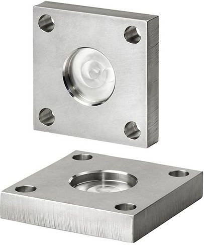 Siemens Aufnahmeplatte CP-S SA zur individuellen Einbau der Waagezelle Siwarex WL270 CP-S SA 0,5T in Silber aus Edelstahl - Bild 1