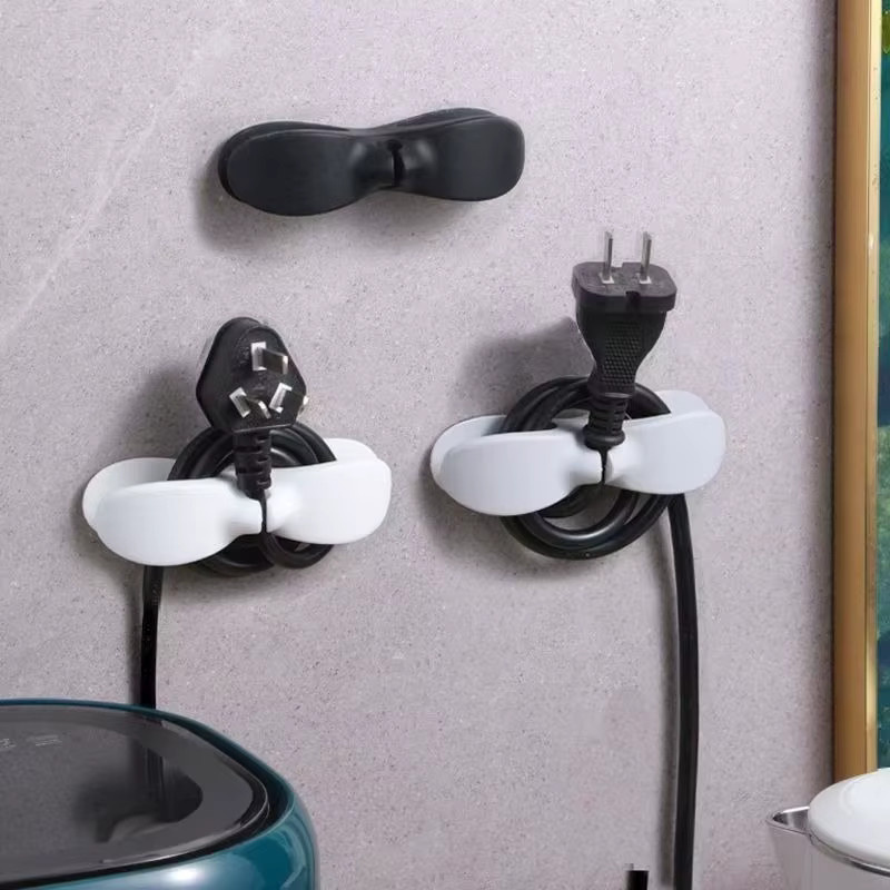 4er-Set Tragbarer Kabel-Organizer in Mehrfarben aus Kunststoff - Bild 3