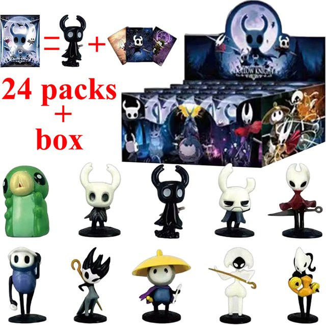 Bandai Hollow Knight Blind Box, Kleiner Ritter, PVC Modell Ornament - Bild 1