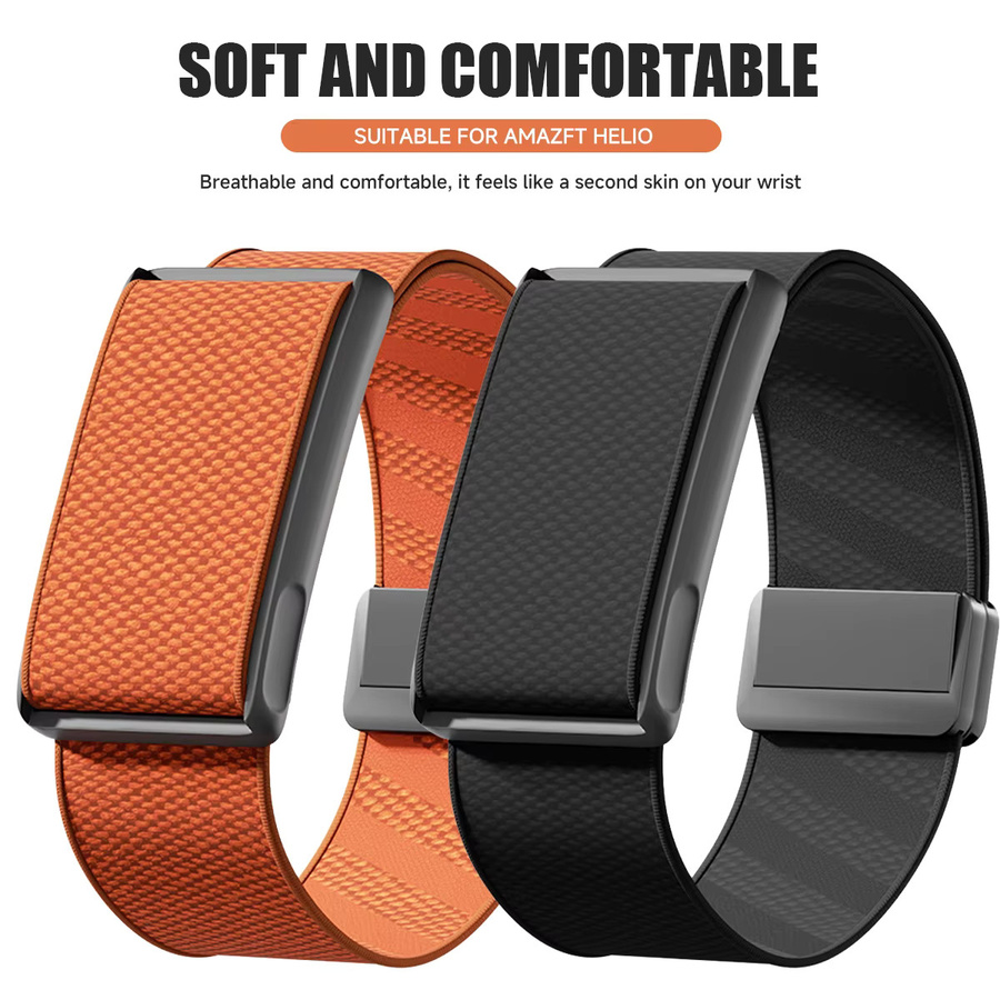 FancyWrist Uhrenarmband Nylon, Schwarz, Unisex - Bild 4
