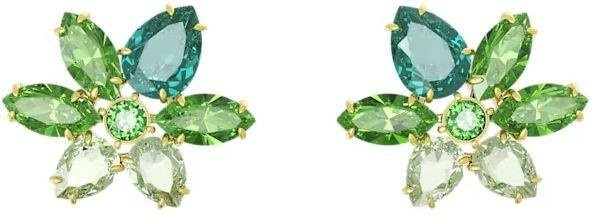 Swarovski Ohrringe, Goldfarben, Kristall, Damen - Bild 1