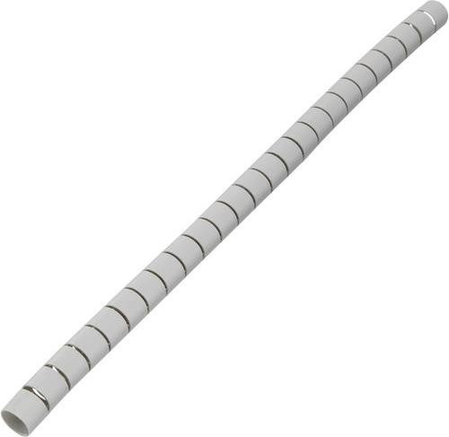 TRU Components Spiralschlauch TC-KL20GYZ-30M203 Grau Meterware, Durchmesser: 20 mm - Bild 1