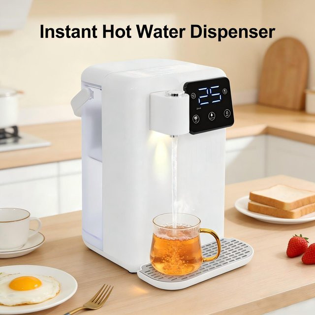 Bymaocar Sofort-Wasserspender Tischgerät in Weiß, 3 l, 2200 W - Bild 1