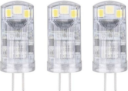 Paulmann LED G4 Leuchtmittel 29143 Warmweiß, 1.8W, 3 Stück, Durchmesser: 13 mm, Höhe: 36 mm - Bild 1