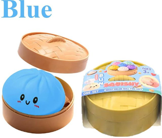 Topmix Flash-Dumpling Squishy-Spielzeug, langsamer Rückprall, weicher Quetsch-Stressball, Dekompressions-Fidget-Spielzeug - Bild 1