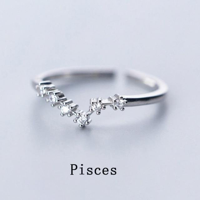 YIRAN Jewelry Ringe, Silber, Zirkonia, Damen - Bild 1